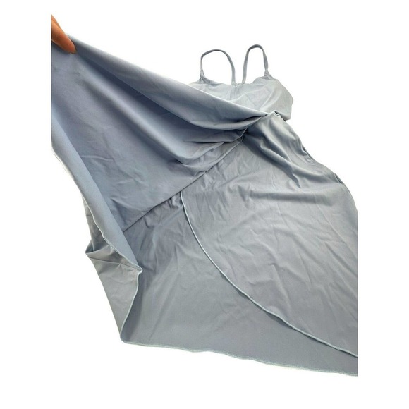 Halara Cloudful Air Fabric Backless Racerback Stacked Crossover Hem Mini Dress S - Picture 7 of 12